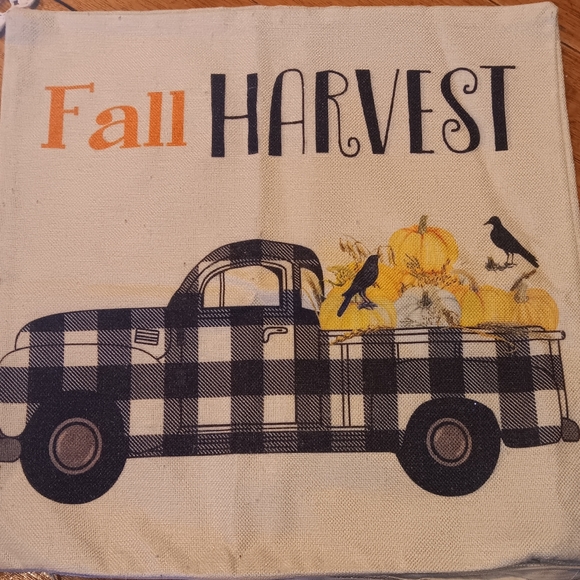 5pc Fall Throw Pillow Covers - Picture 3 of 6